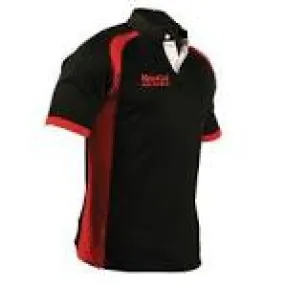 KOOGA JUNIOR  RUGBY PANEL TEAMWEAR MATCH/TRAINING SHIRT-BLACK/RED