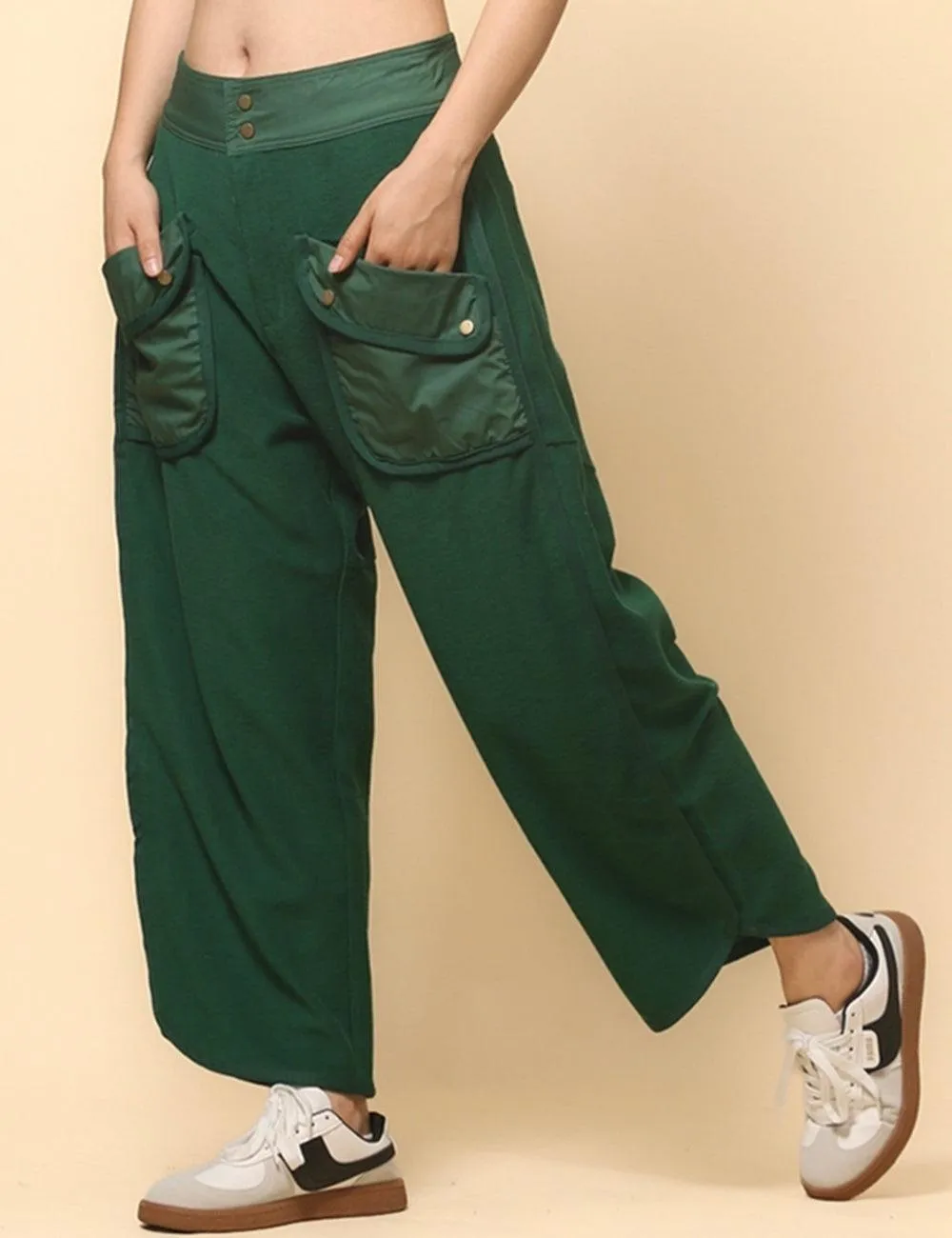 Ladies Relaxed Sweatpants Casual Pockets Pants SKP513