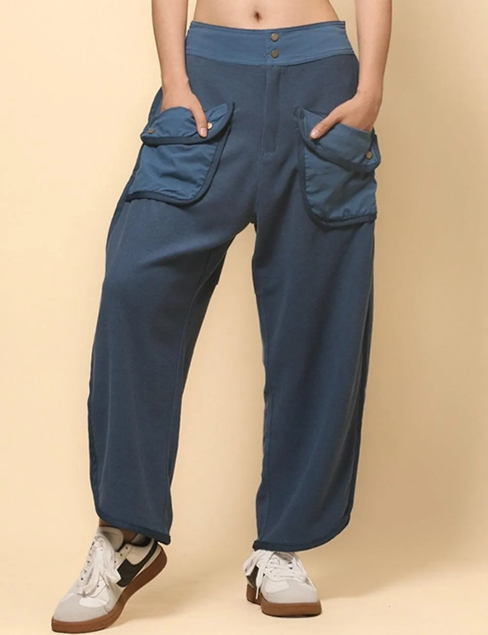 Ladies Relaxed Sweatpants Casual Pockets Pants SKP513