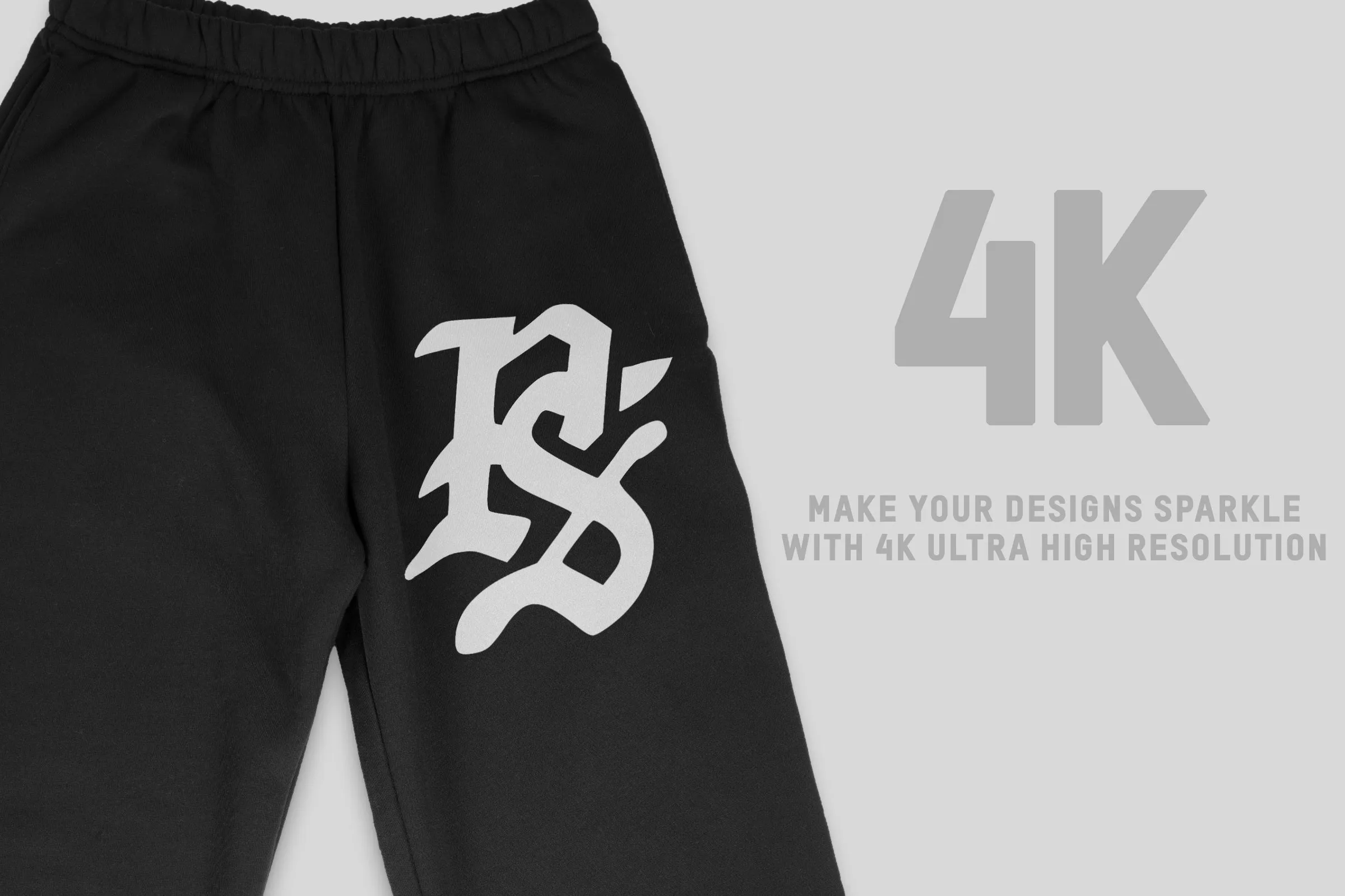 Los Angeles Apparel F394 High Waist Sweatpants Mockups