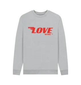 Love Wings remill sweat. Grey, Black, Blue