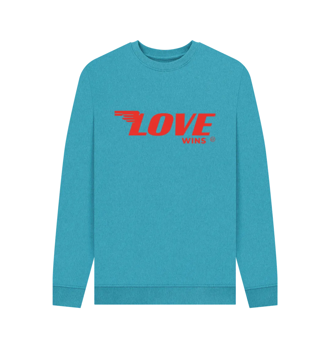 Love Wings remill sweat. Grey, Black, Blue