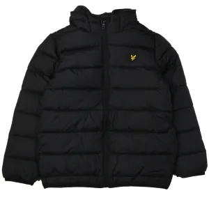 Lyle & Scott Junior Black Puffer Jacket