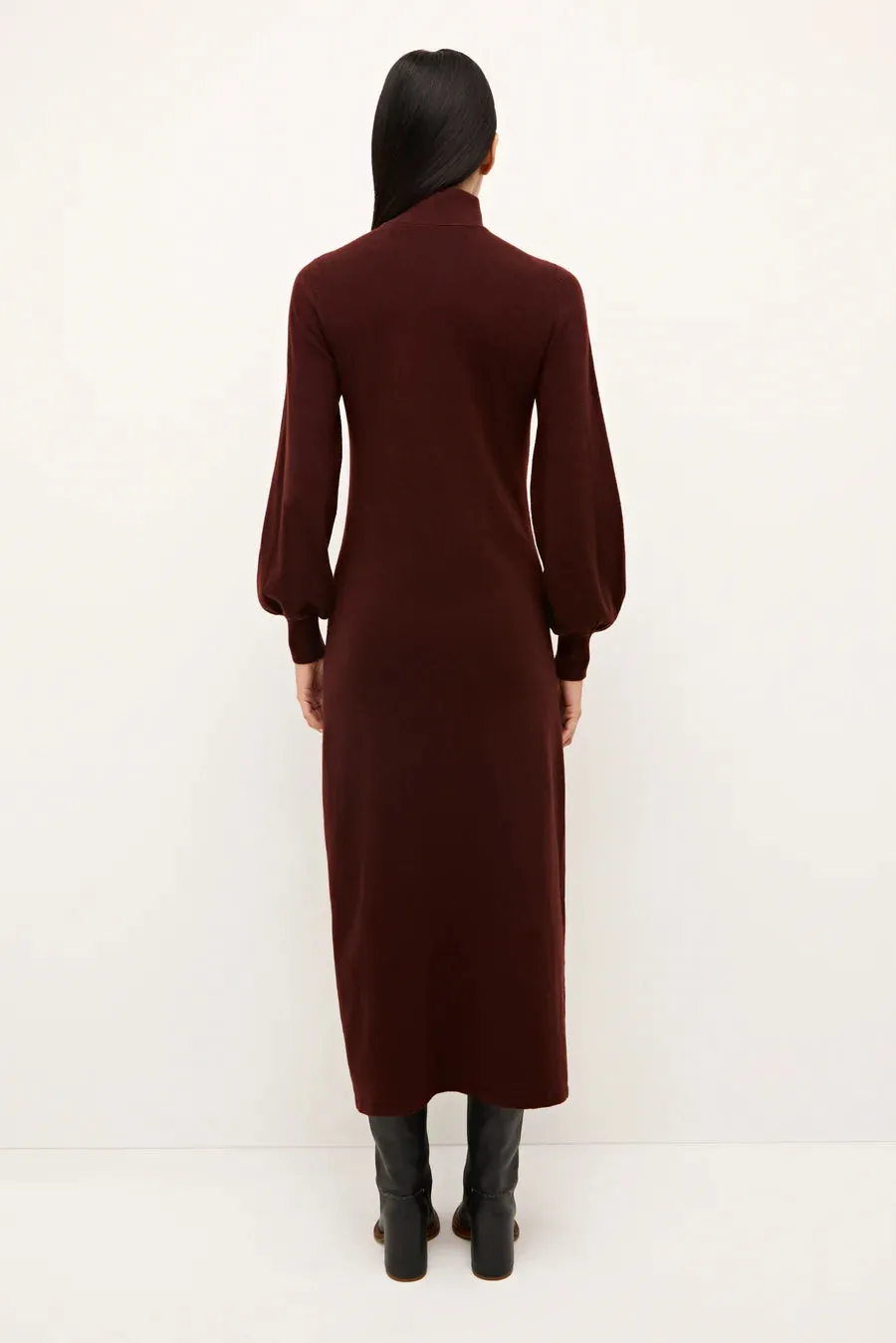 Ma576 Bordeaux Sweater Dress