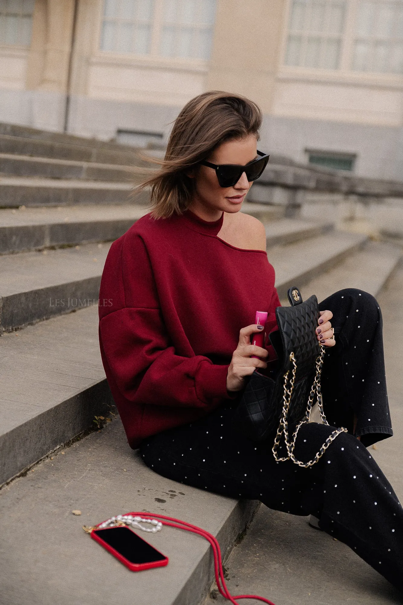 Marly sweater burgundy