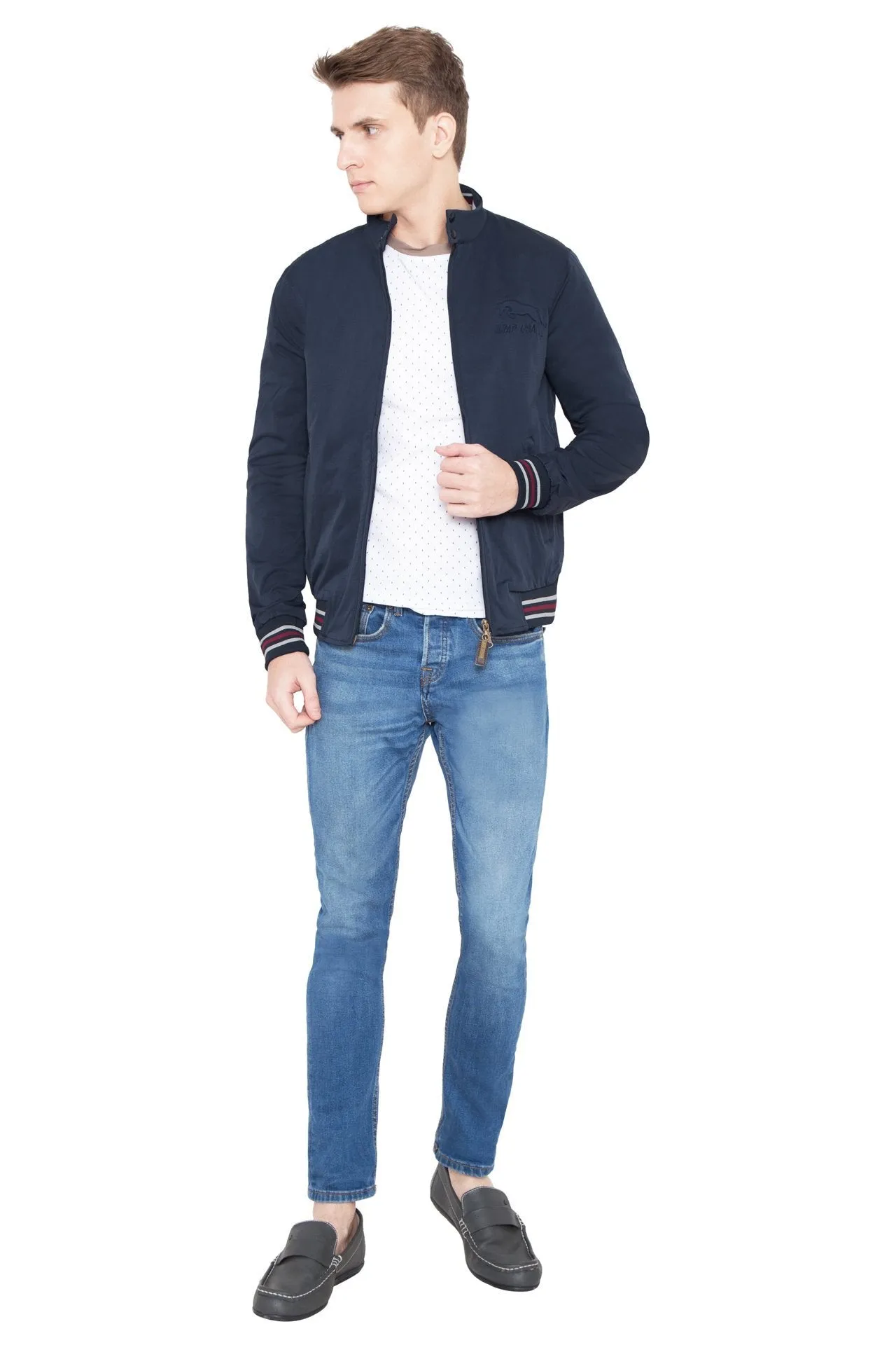 Men Tommy Navy Jacket