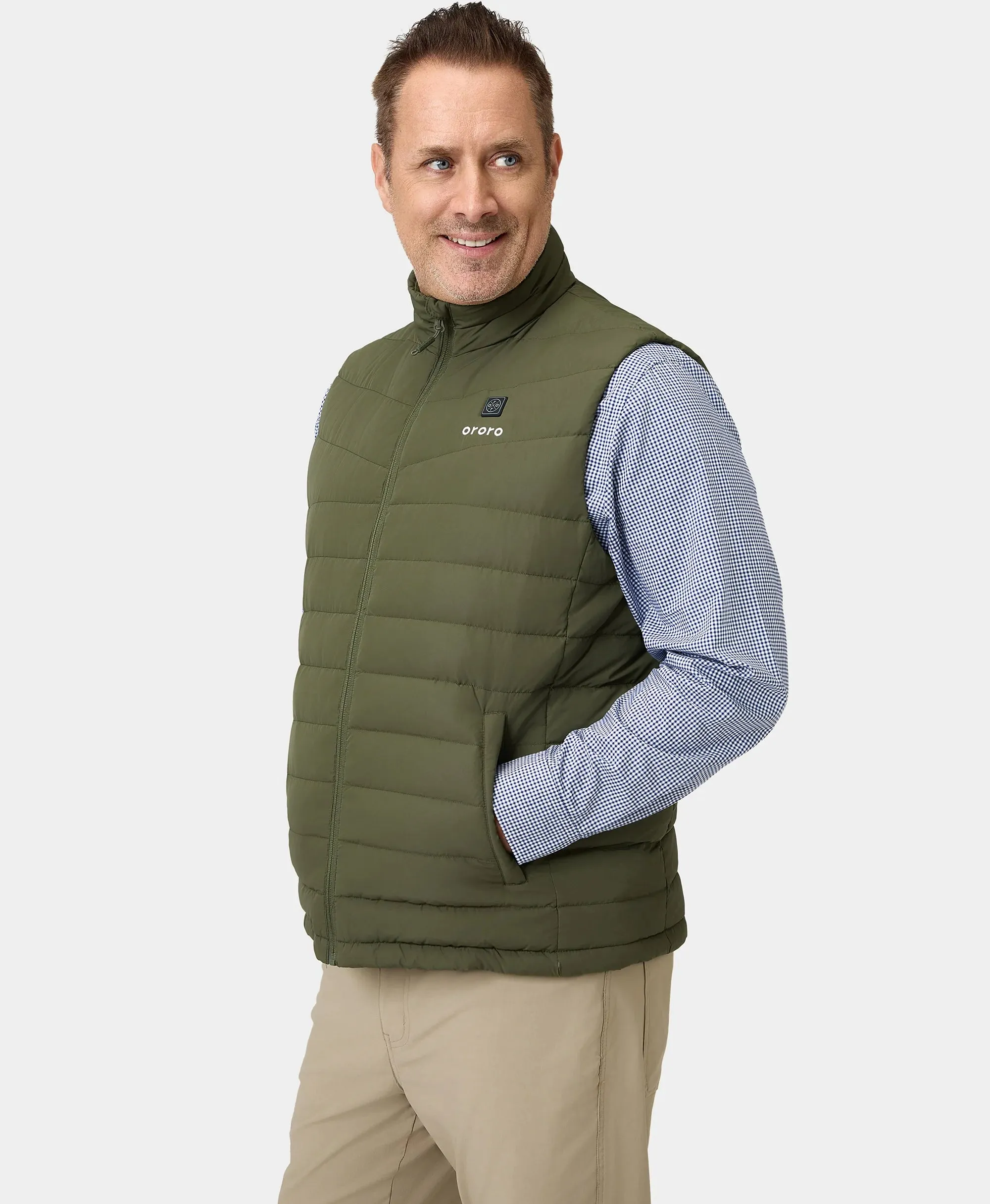 Men's Heated Lightweight Down Vest