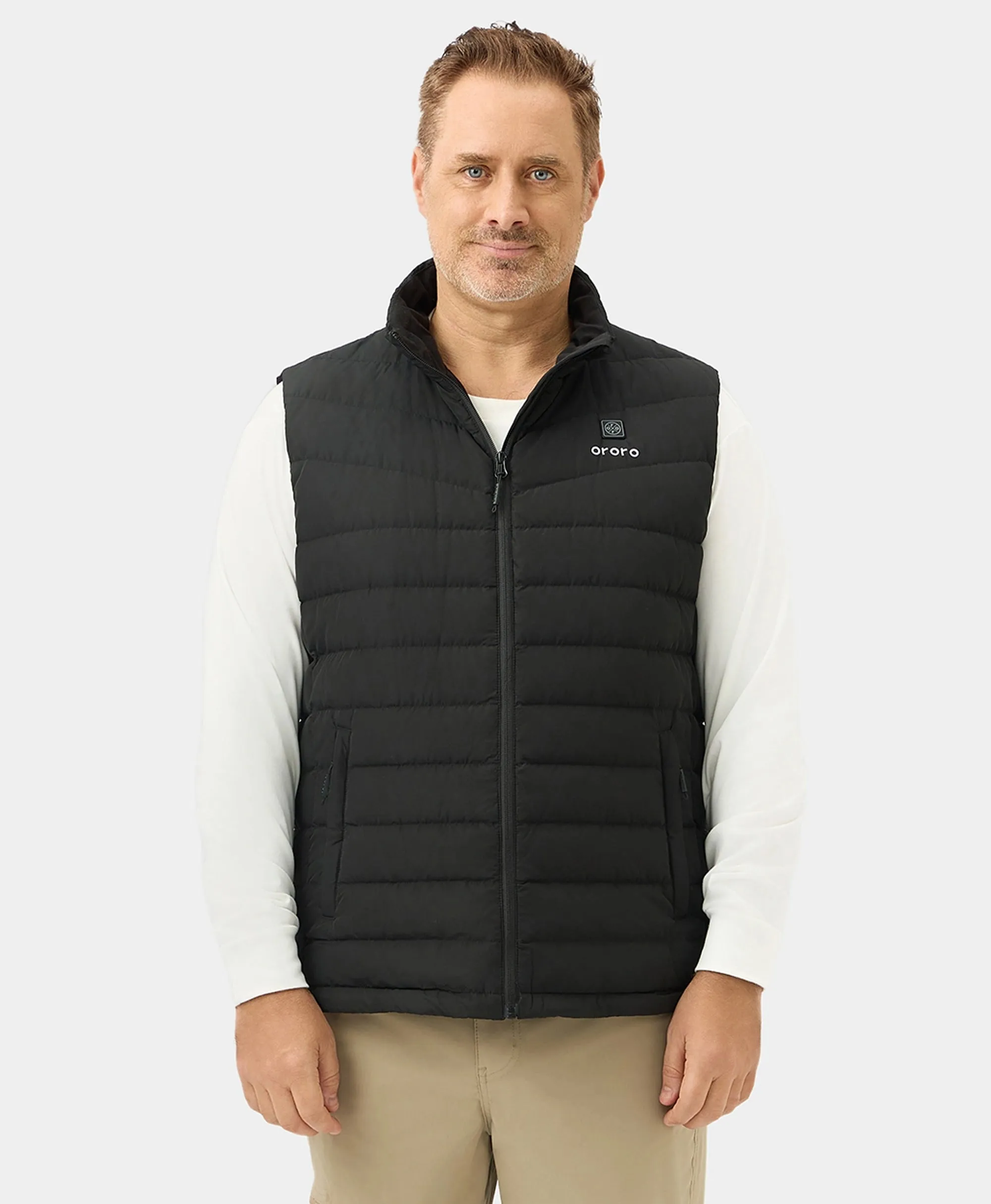 Men's Heated Lightweight Down Vest