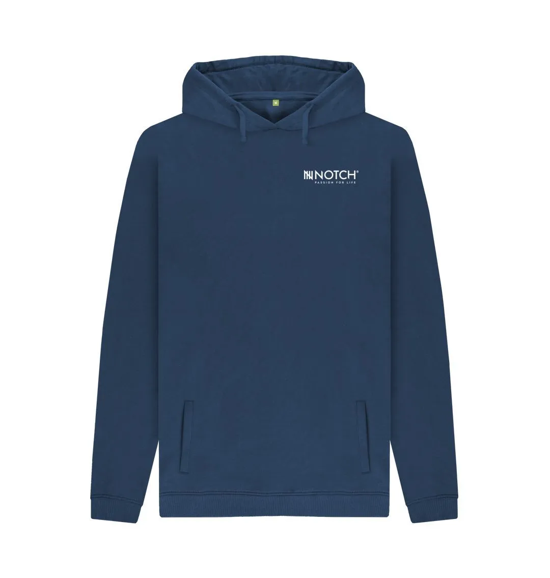 Men's Small Logo Notch Hoodie