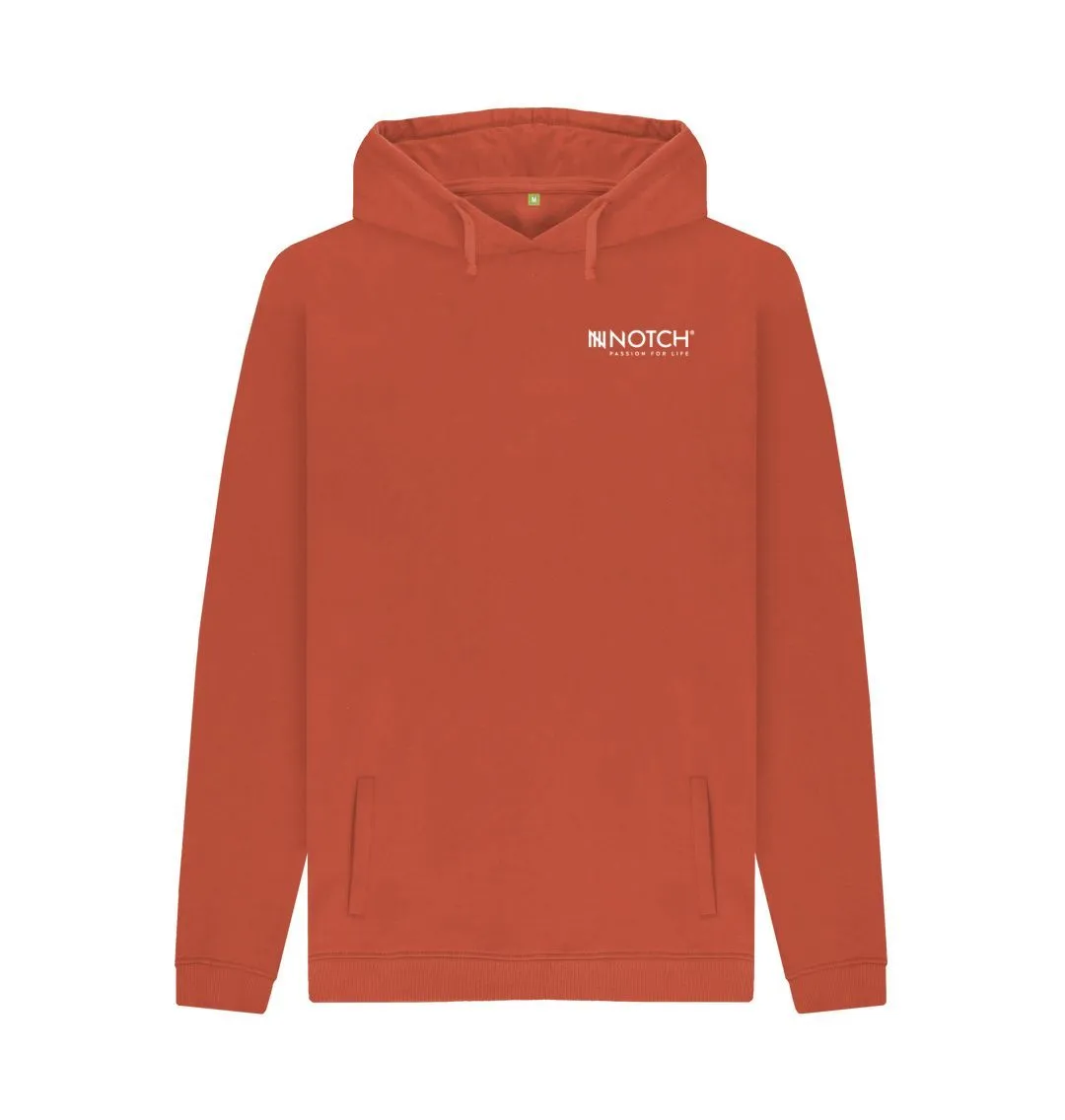 Men's Small Logo Notch Hoodie