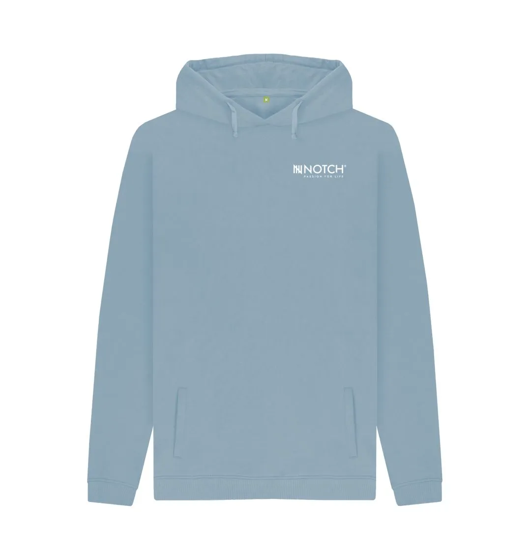 Men's Small Logo Notch Hoodie