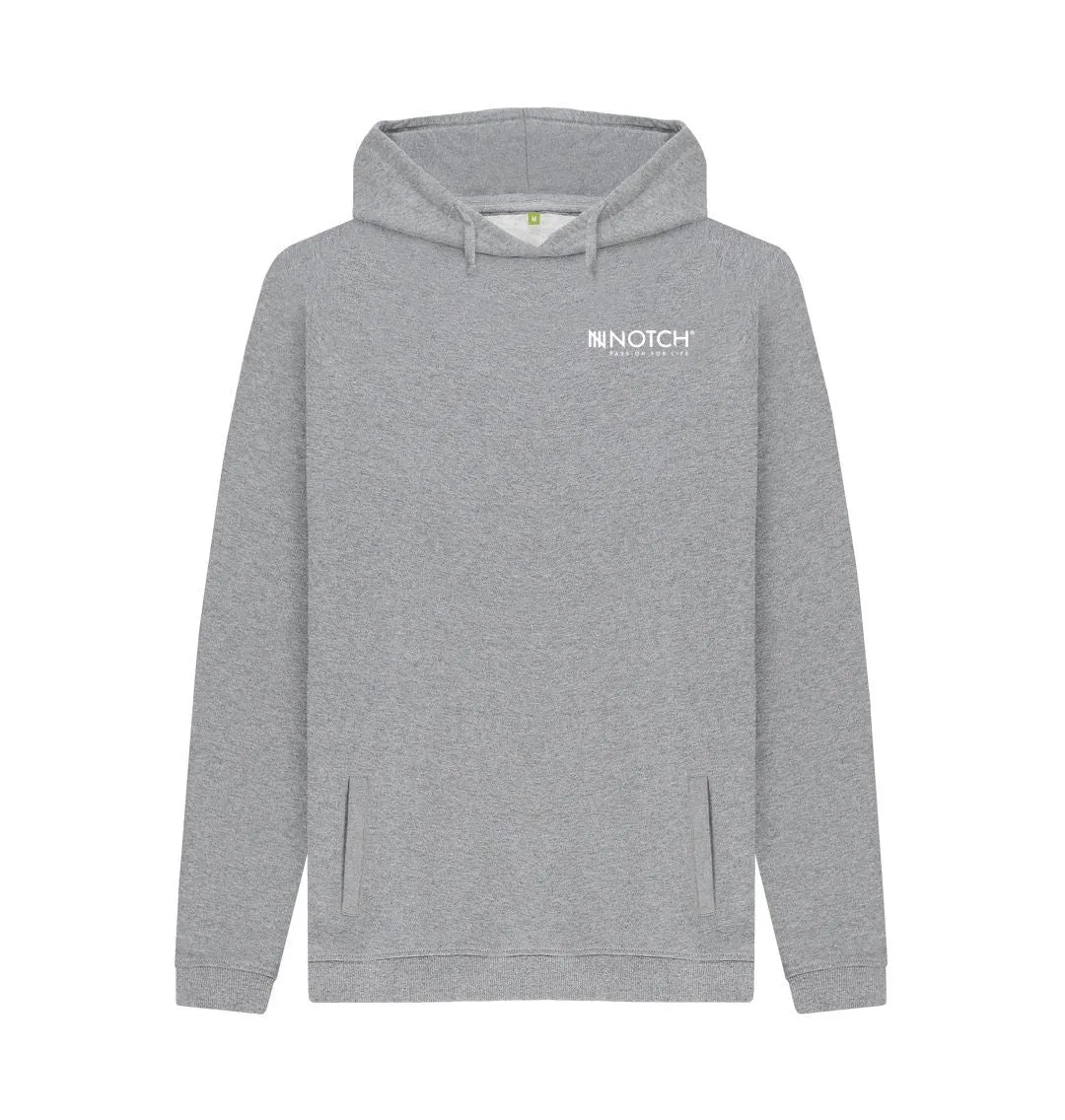 Men's Small Logo Notch Hoodie