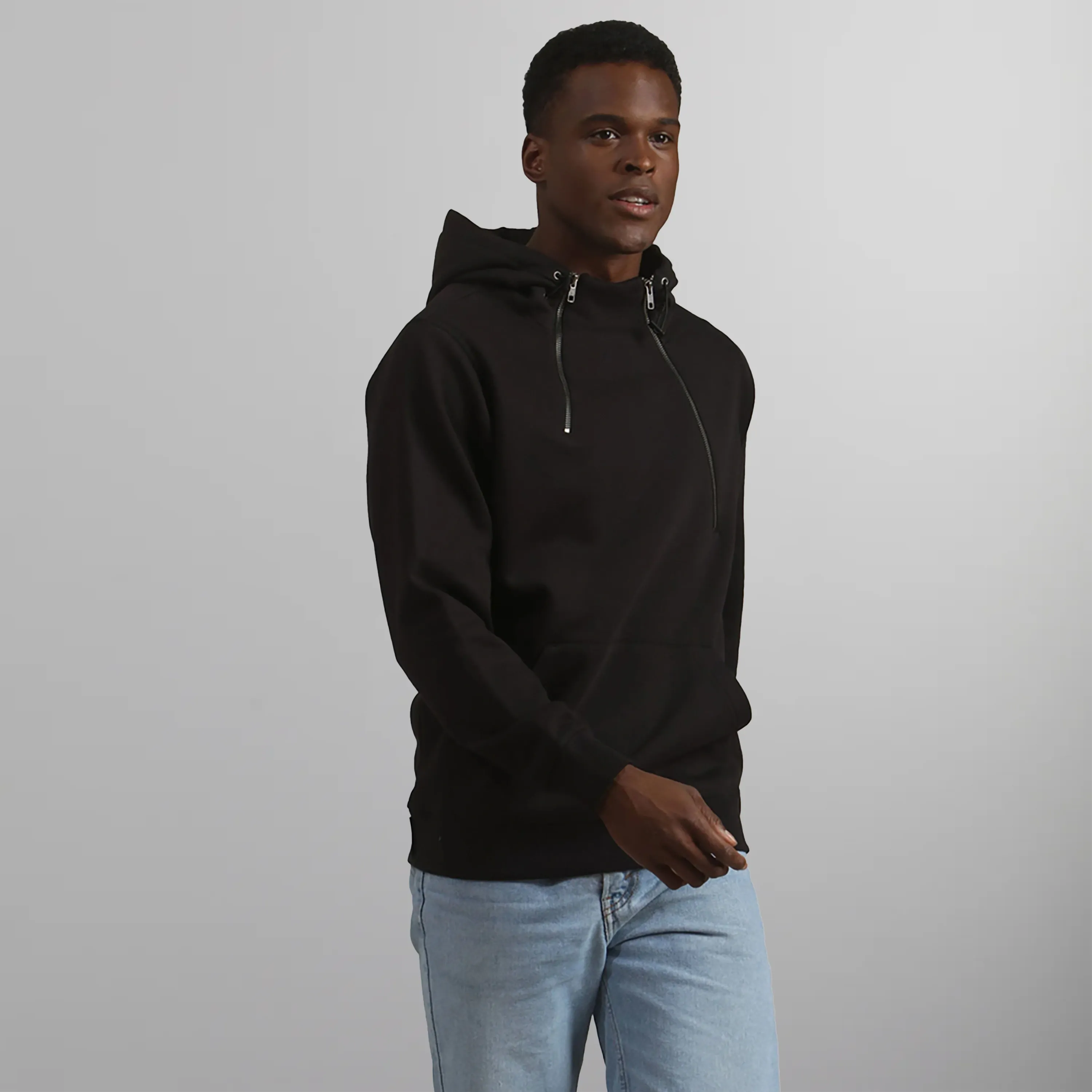 Men's Taylor Double Zipper Pullover Hoodie