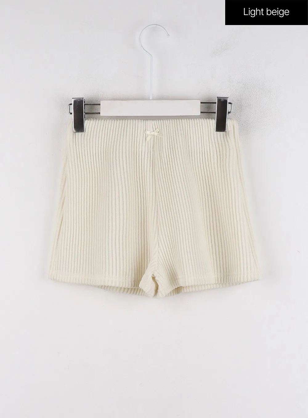 Mid Elastic Ribbon Band Corduroy Shorts ID313