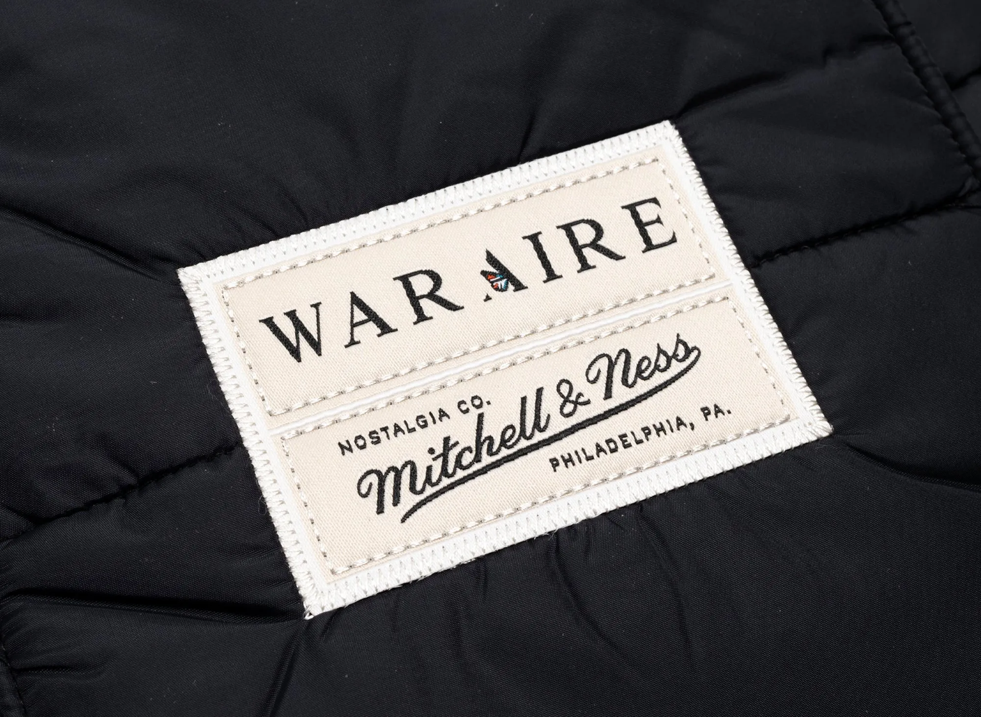 Mitchell & Ness x Waraire Full Snap Puffer Jacket