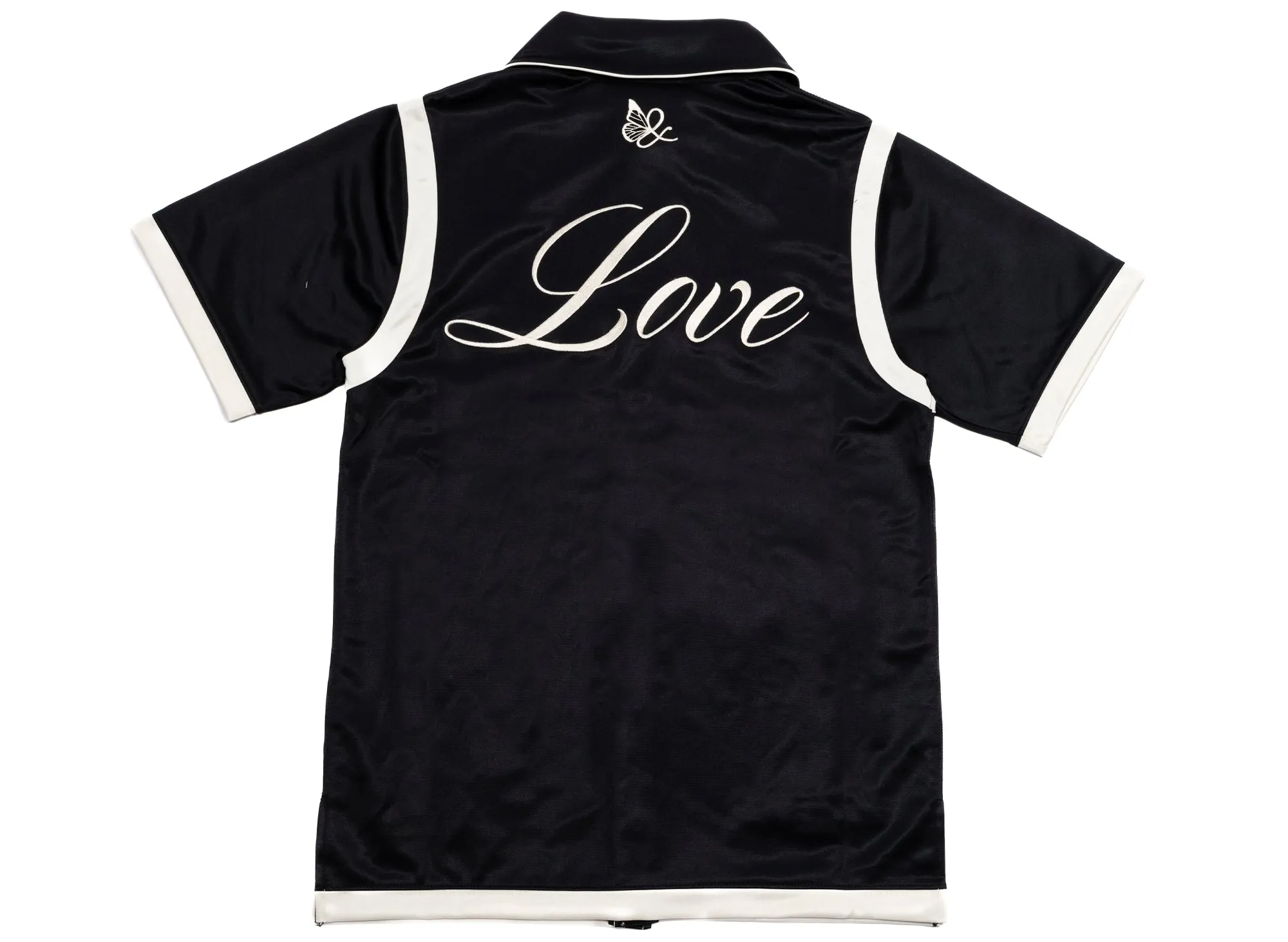 Mitchell & Ness x Waraire Full Snap Shooting Shirt in Black