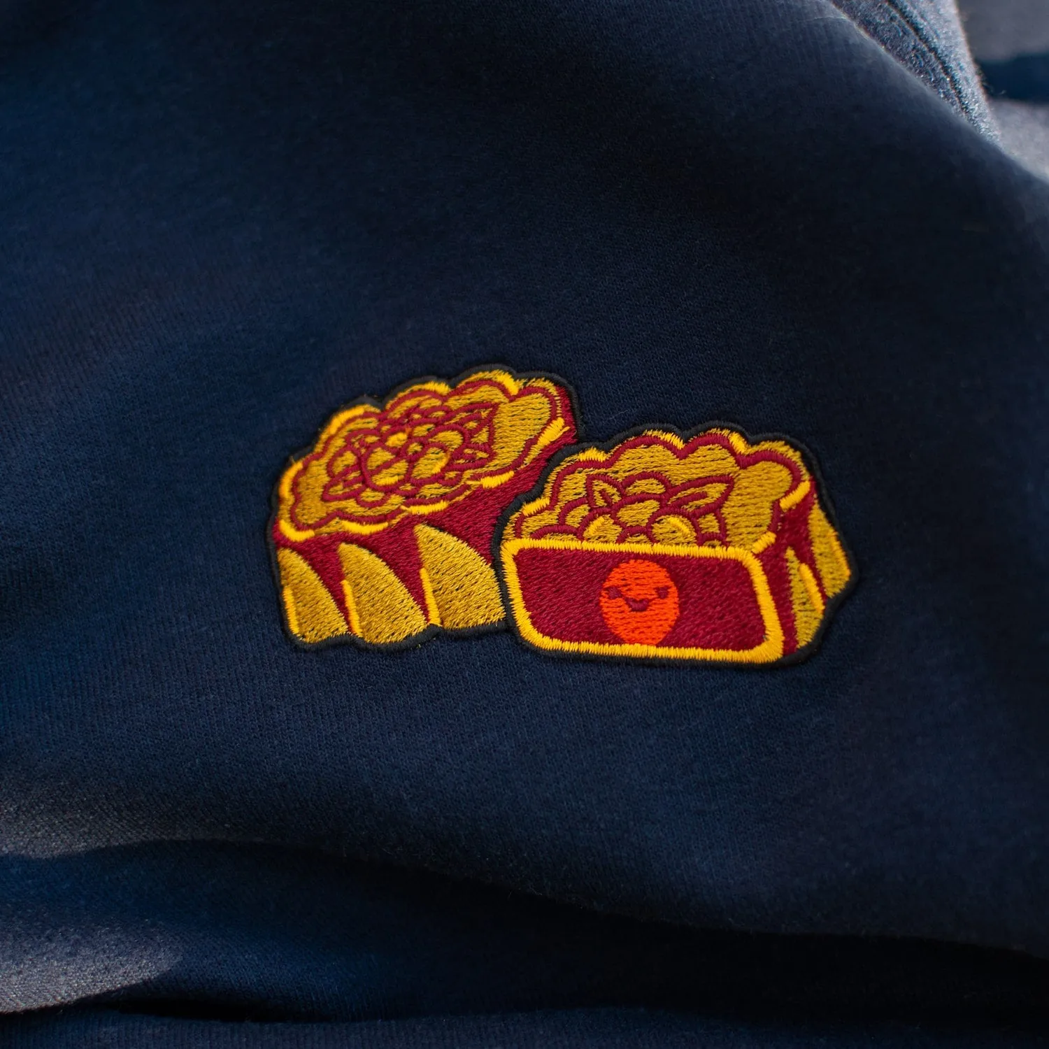 Mooncake Embroidered Hoodie