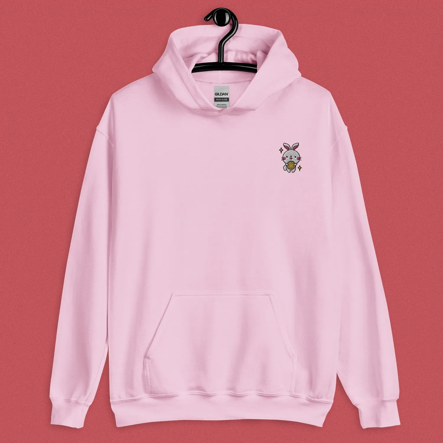 Mooncake Rabbit Embroidered Hoodie