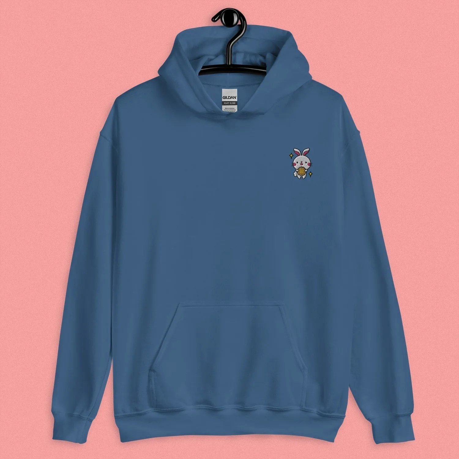 Mooncake Rabbit Embroidered Hoodie