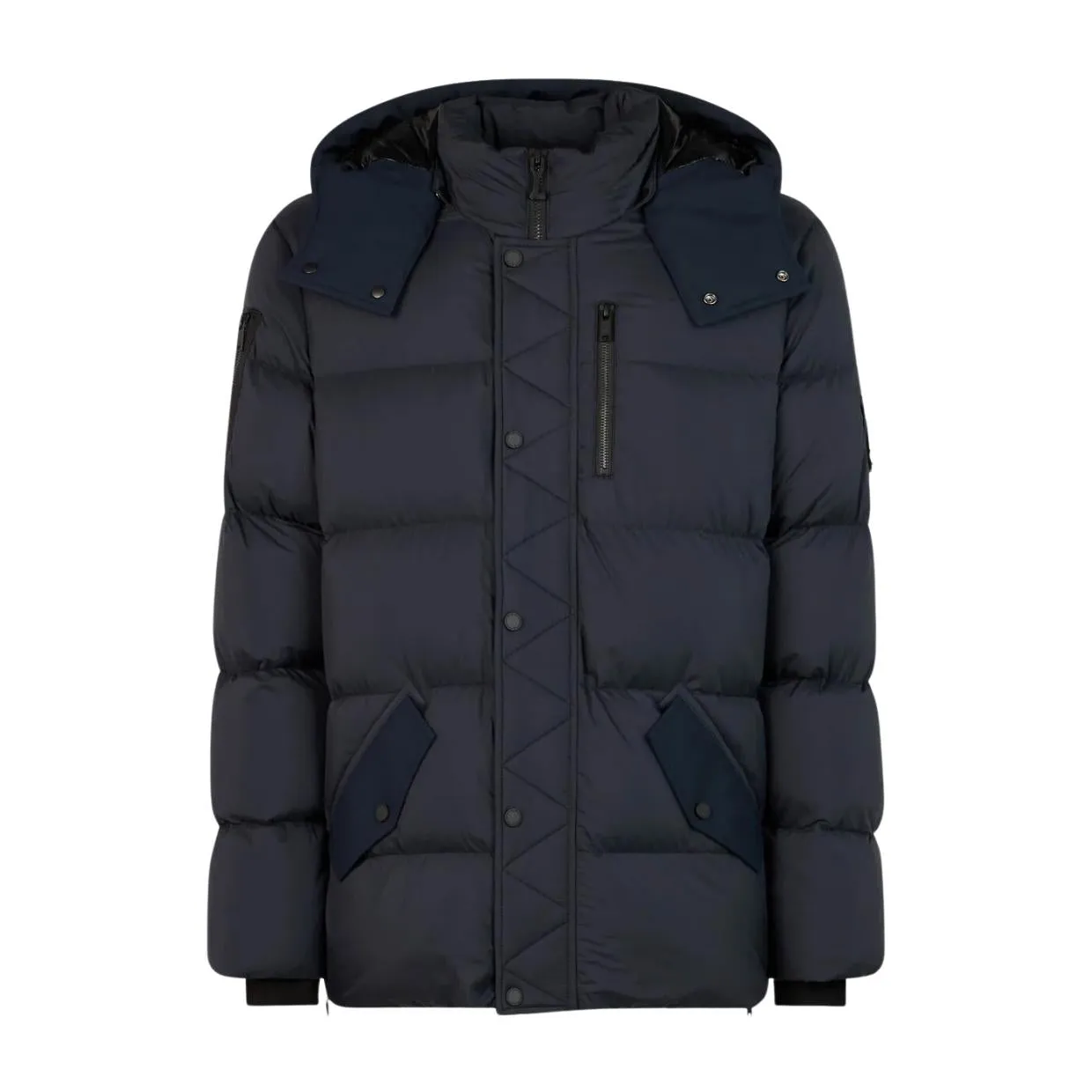 Moose Knuckle Everest 3Q Navy Puffer Jacket