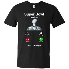 Nfl - Super Bowl Is Calling And I Must Go Los Angeles Rams 2019 Football Men V-Neck T-Shirt