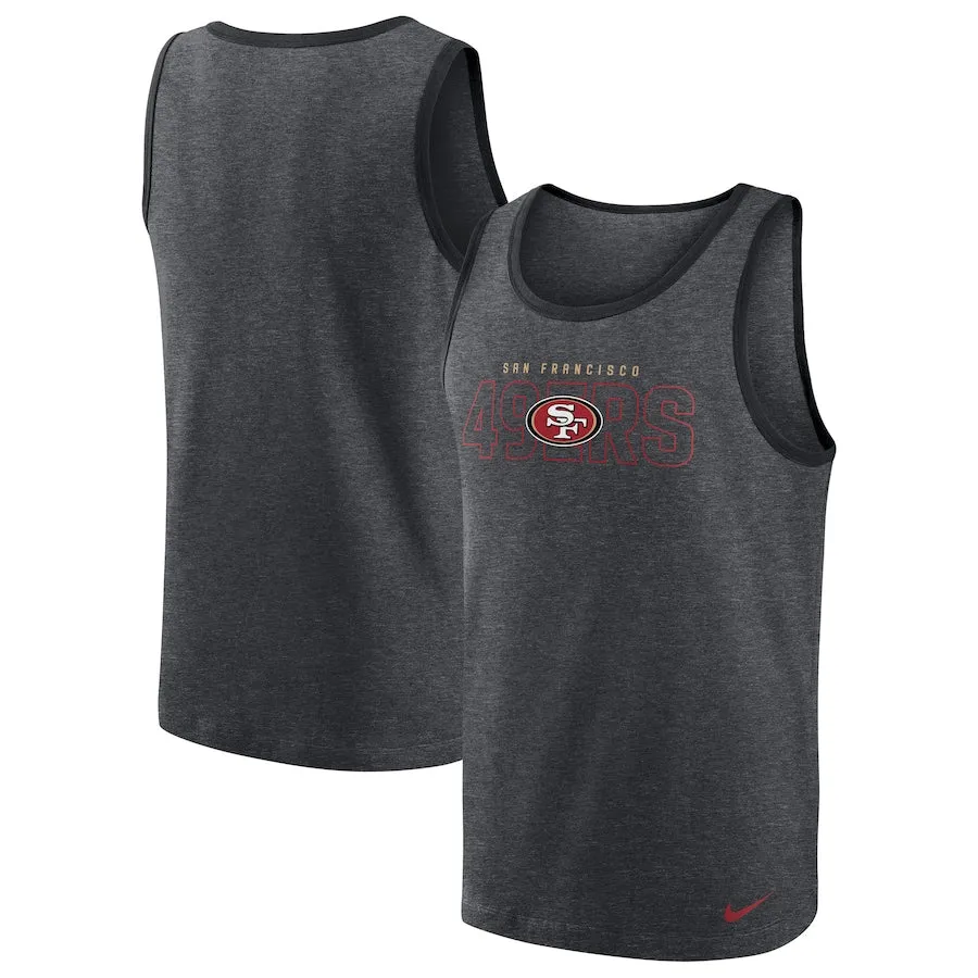 Nike Men's San Francisco 49ers Tri-Blend Tank Top