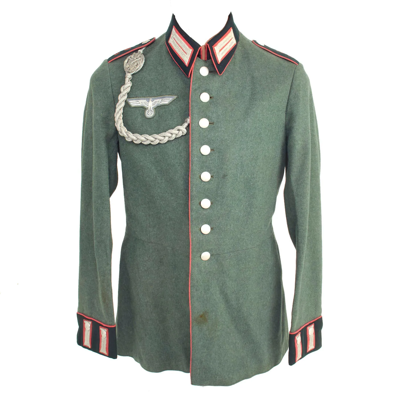 Original German WWII 13th Panzer Division M35 Dress Tunic Waffenrock