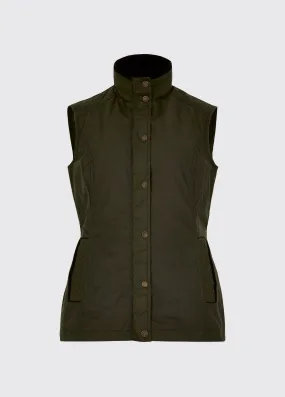 Pakenham Wax Gilet - Pine