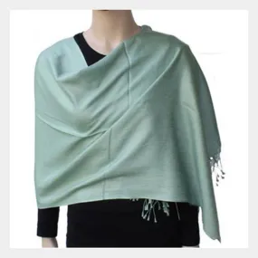 Pashmina Shawl Light Green