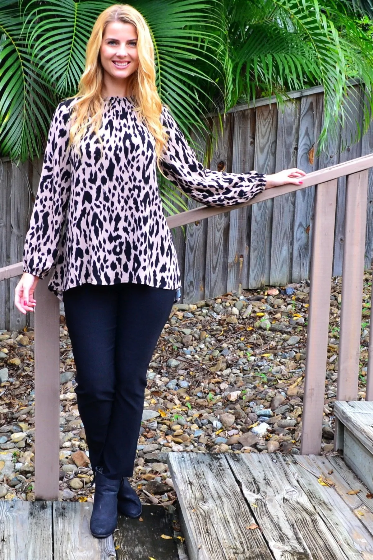 Peasant Style Atrium Tunic Top