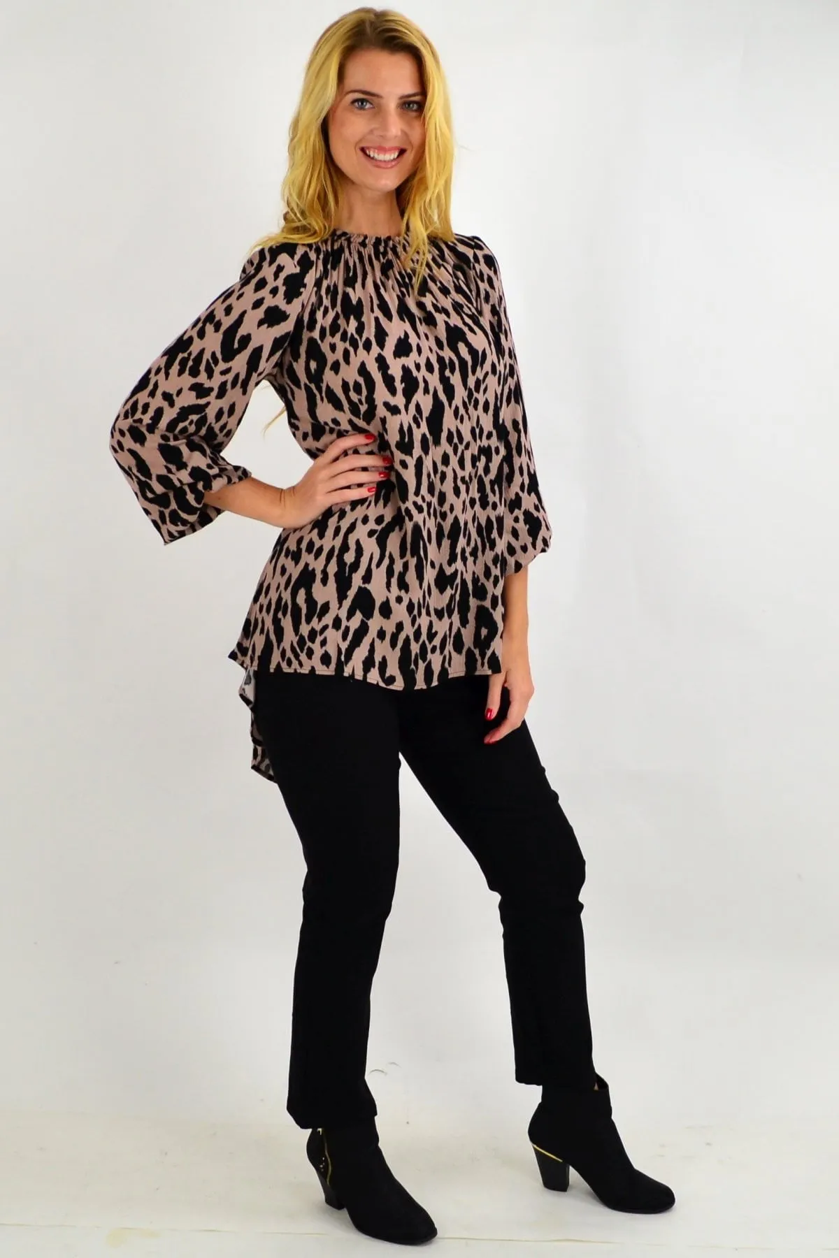 Peasant Style Atrium Tunic Top