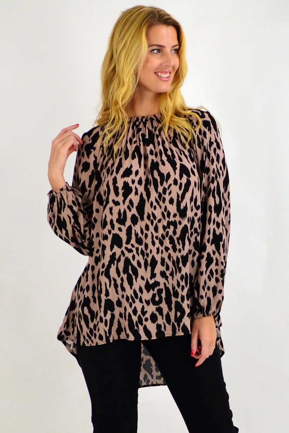 Peasant Style Atrium Tunic Top