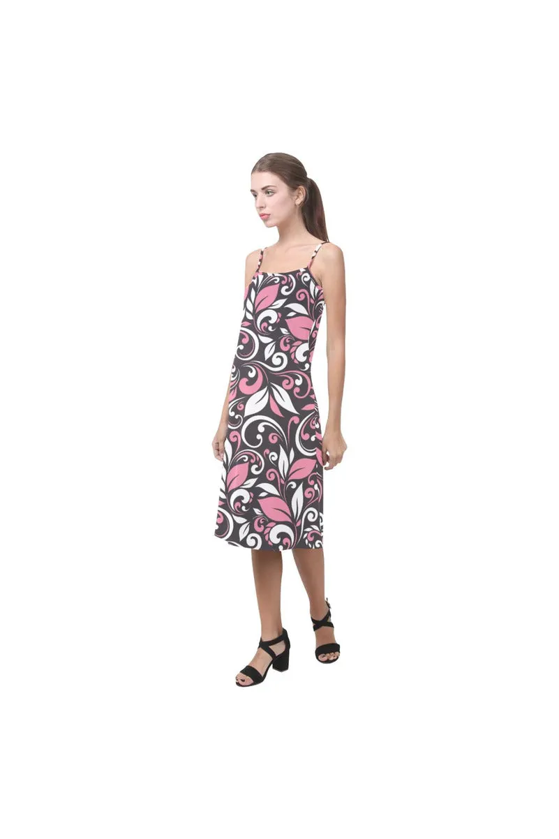 Pink and White Gray 2 Alcestis Slip Dress (Model D05)