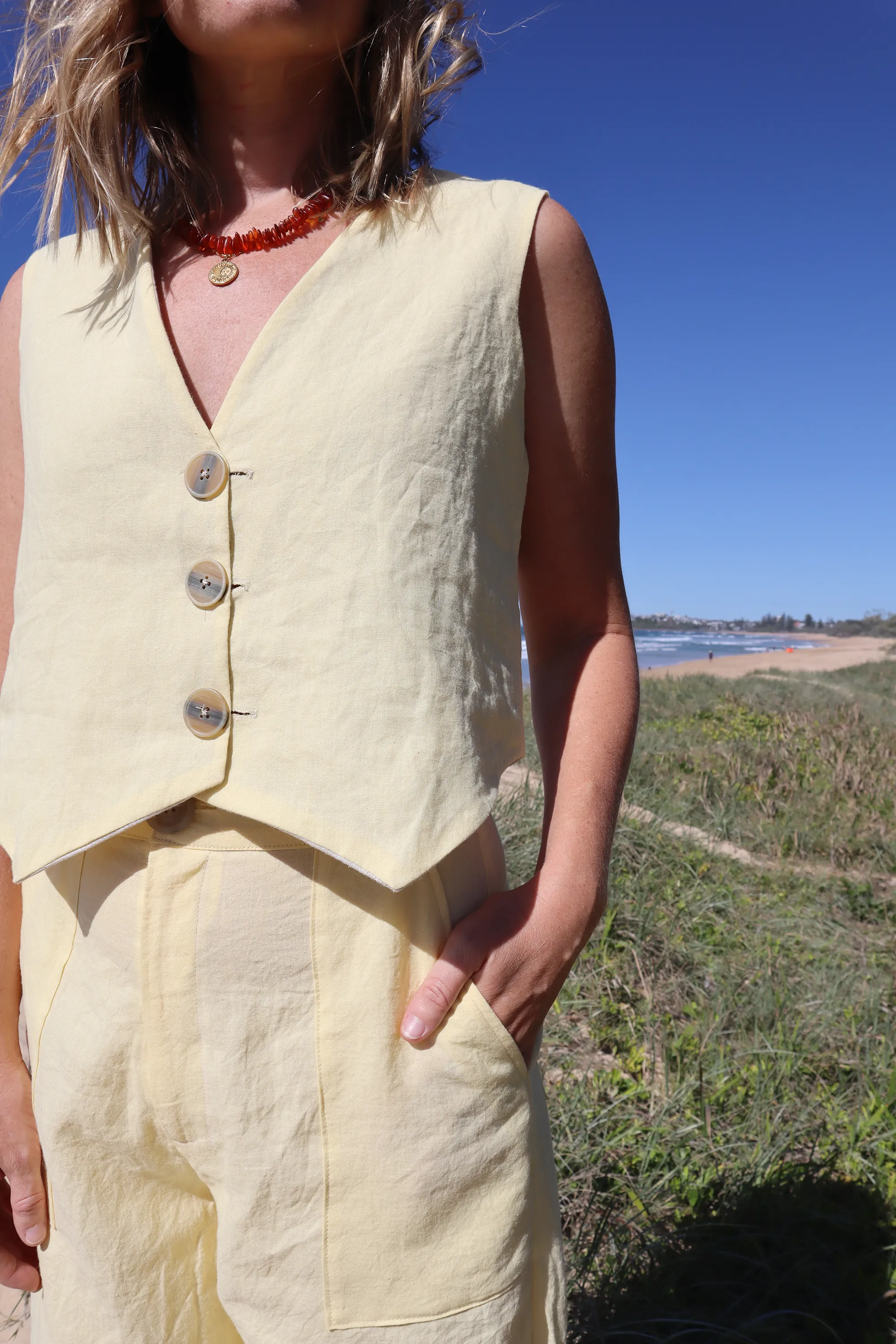 Pipit Vest - Sewing Pattern | Common Stitch