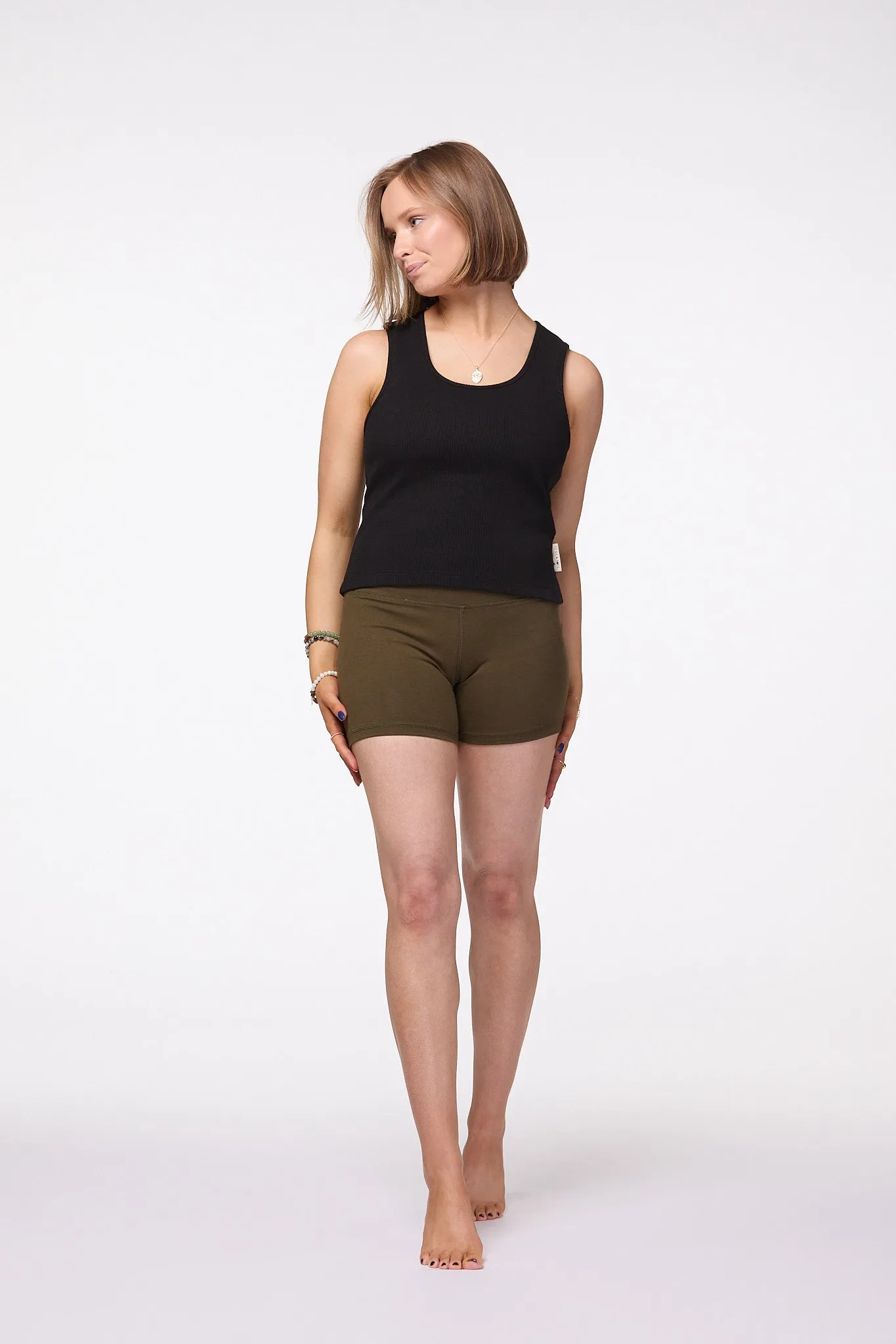 Power Hot Pants | Khaki