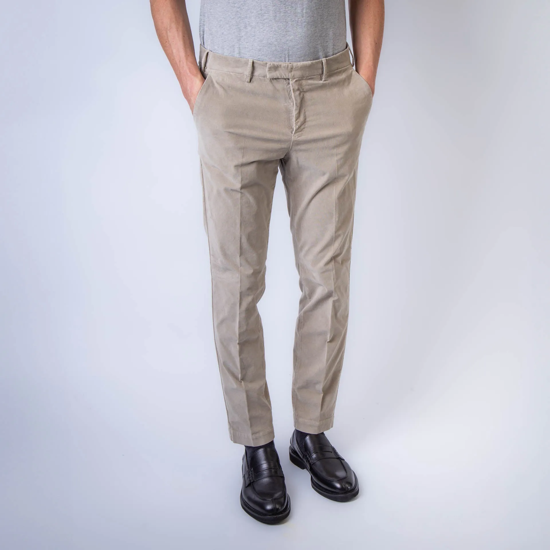 PT TORINO TROUSERS ATMAZ00CL1-TU90 Y042 BEIGE