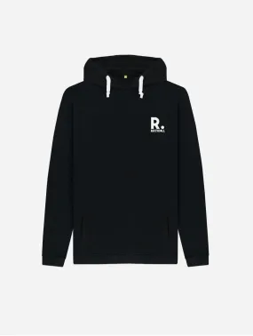 R Kind Men's Organic Cotton Hoodie | Black