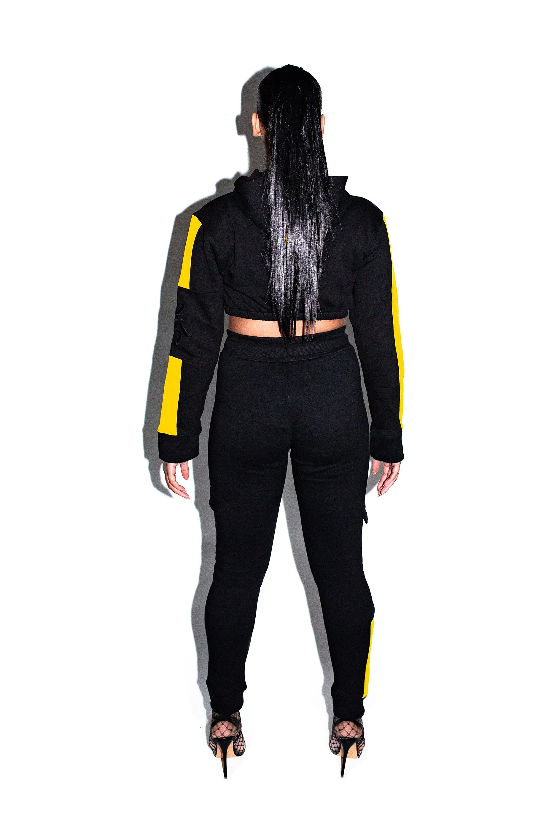 Racer Black Sweatpants