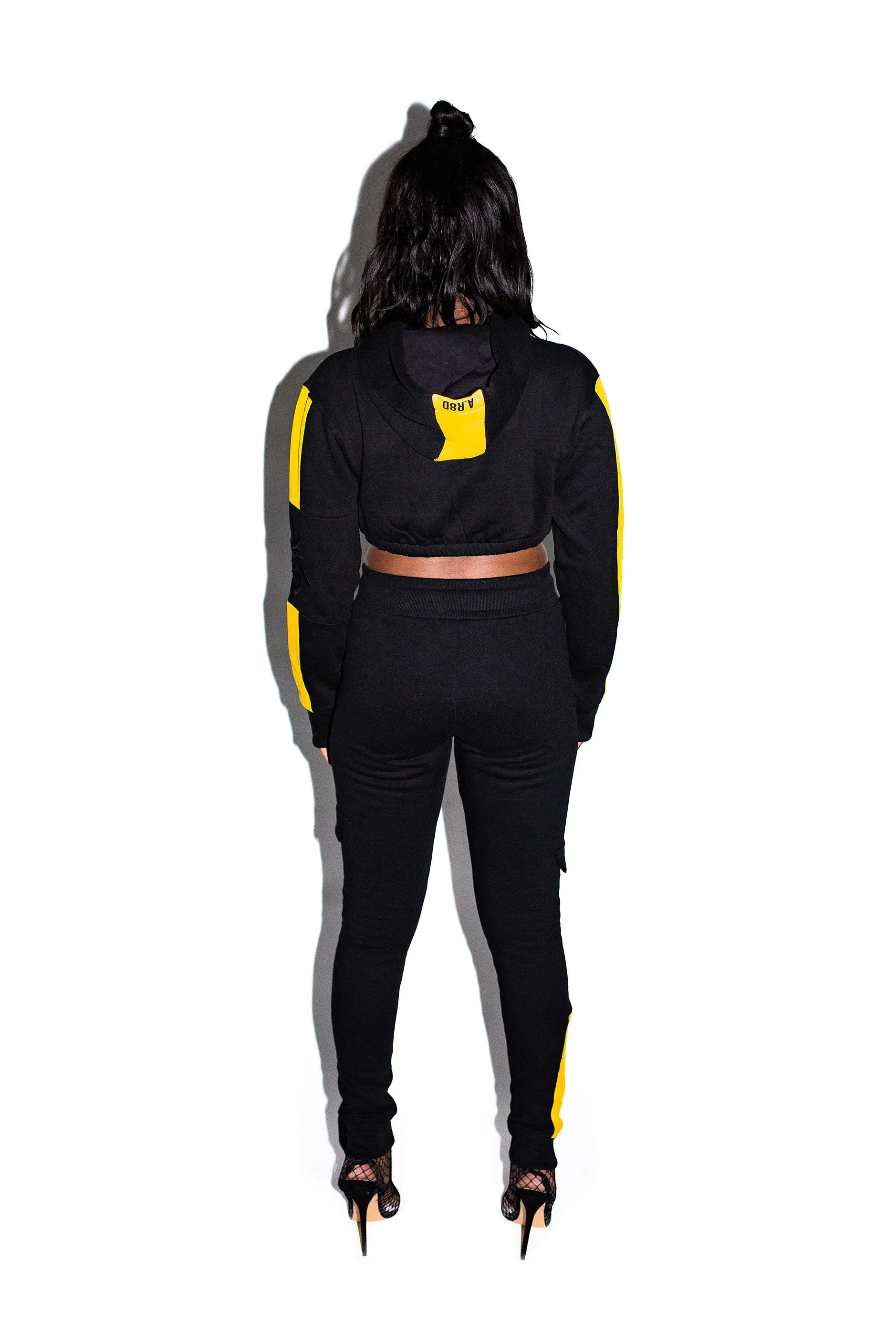 Racer Black Sweatpants