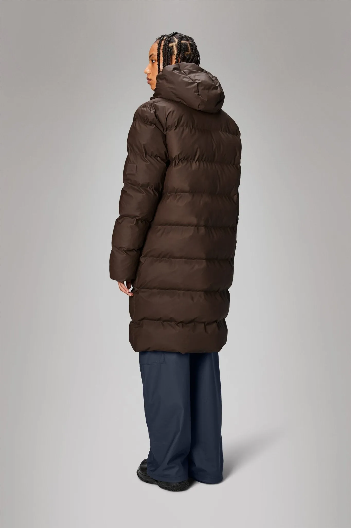 RAINS ALTA Longer Puffer Jacket W3T4