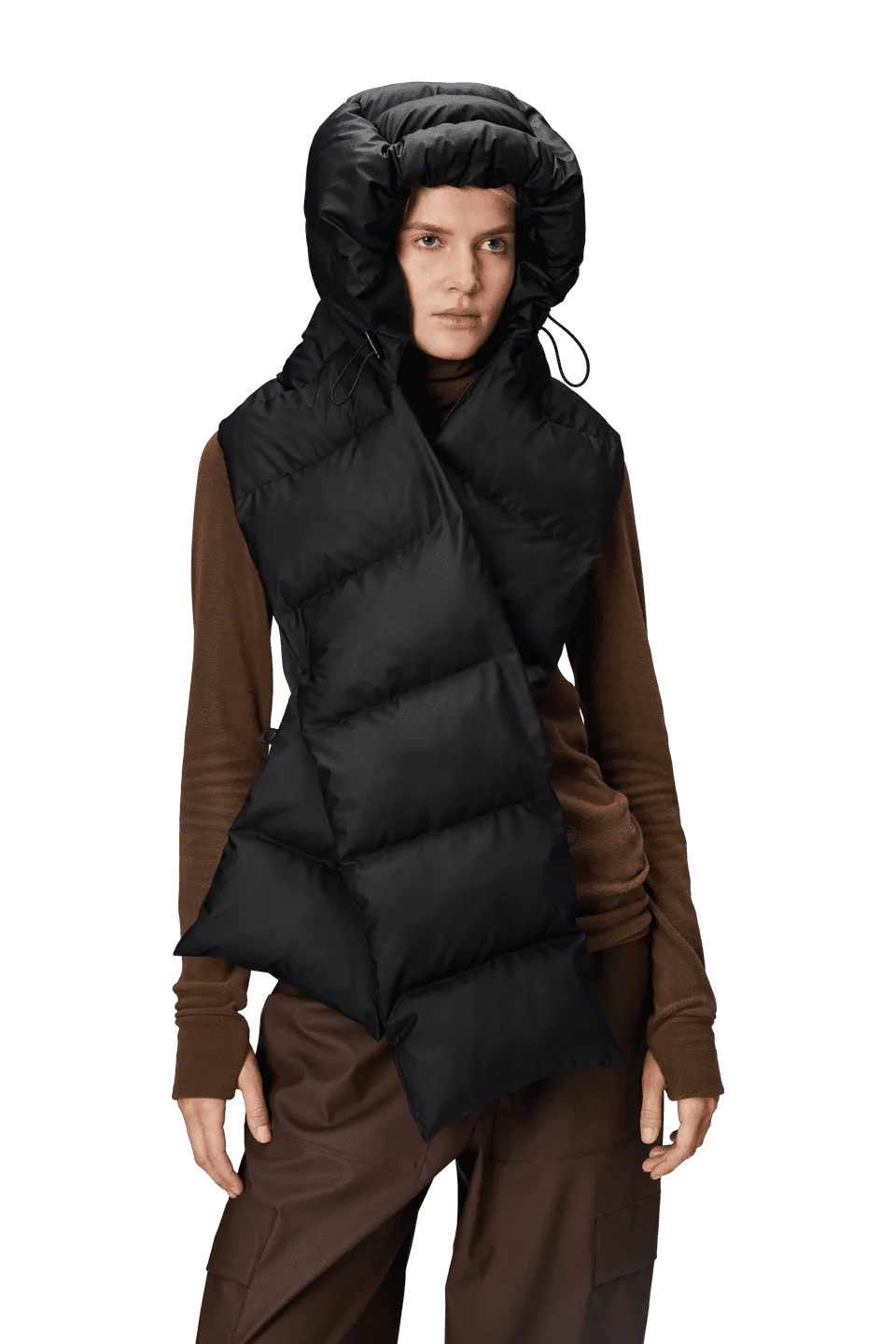 Rains Alta Vision Puffer Hood W3T3