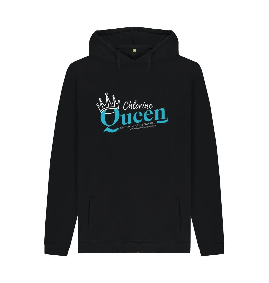 RLSS UK | Chlorine Queen Design Men's Hoodie | 100% Organic Cotton Hoodie