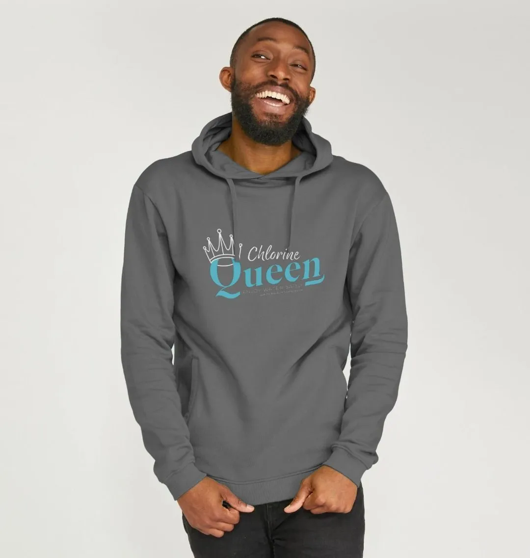 RLSS UK | Chlorine Queen Design Men's Hoodie | 100% Organic Cotton Hoodie