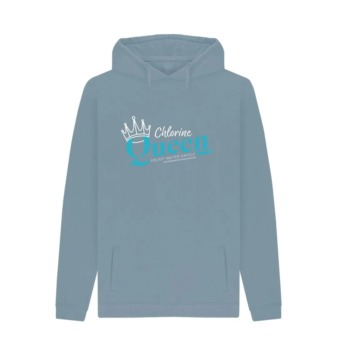 RLSS UK | Chlorine Queen Design Men's Hoodie | 100% Organic Cotton Hoodie