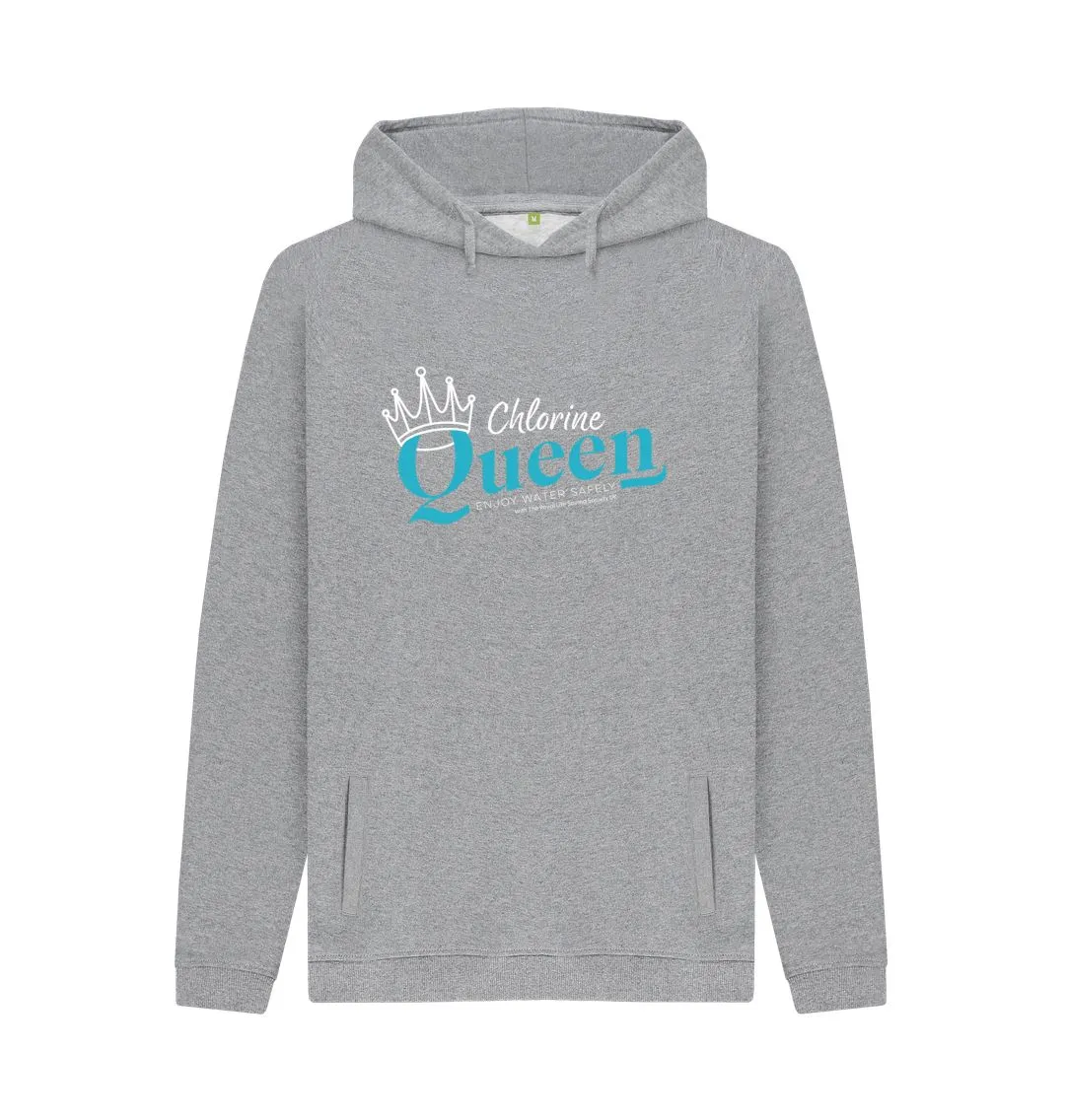 RLSS UK | Chlorine Queen Design Men's Hoodie | 100% Organic Cotton Hoodie