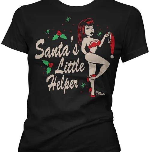 Santa's Little Helper Women's T-Shirt