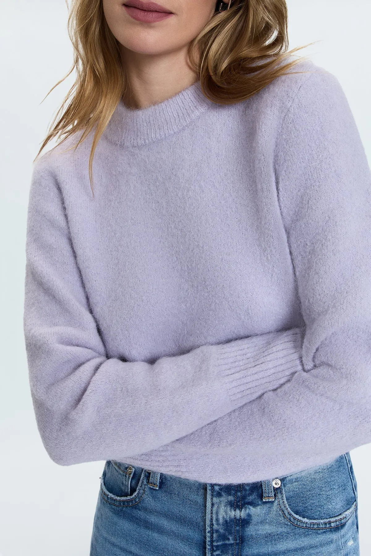 Sara Sweater Heather Wisteria