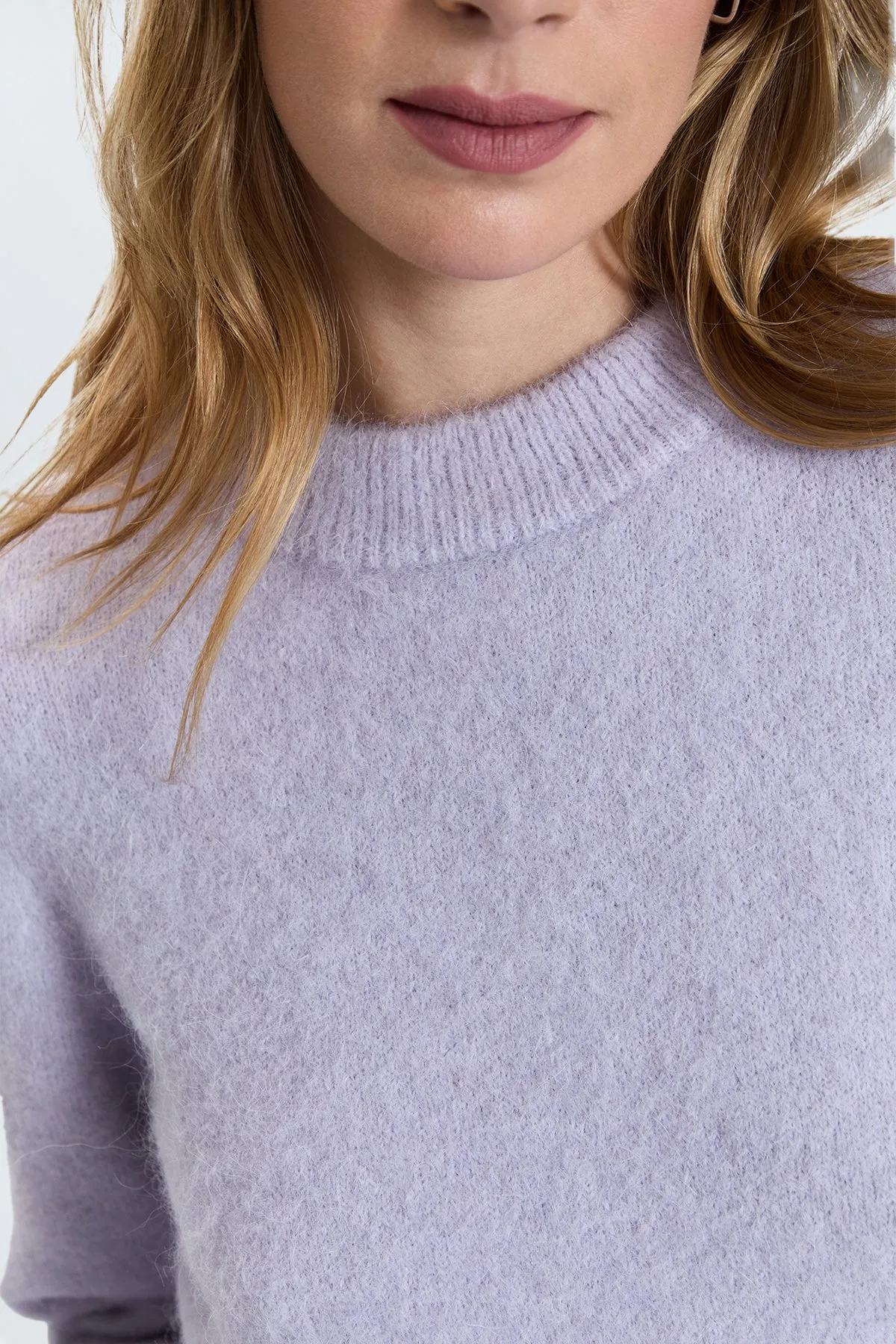 Sara Sweater Heather Wisteria