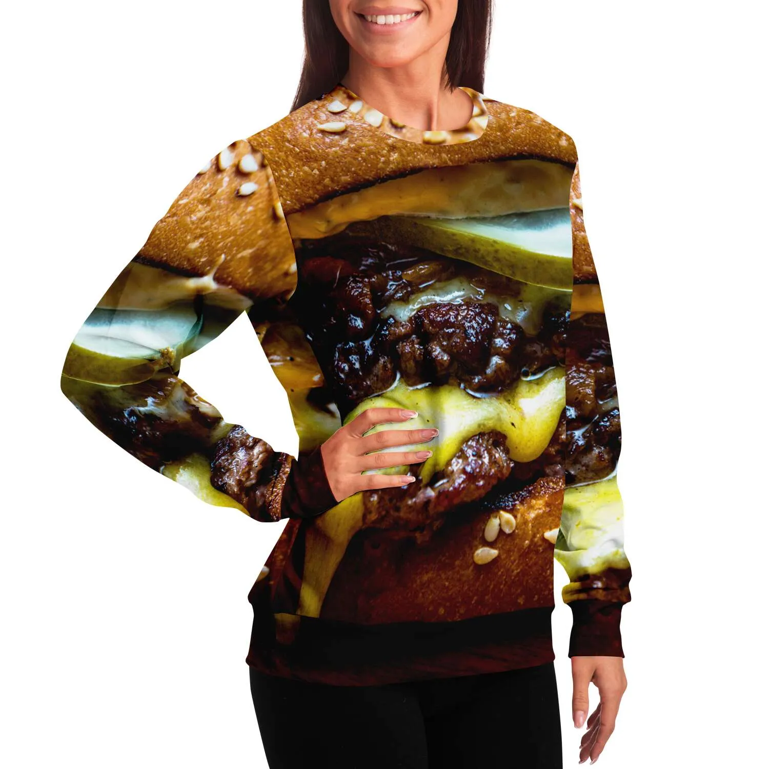 Sloopy Burger 3D Unisex Sweater