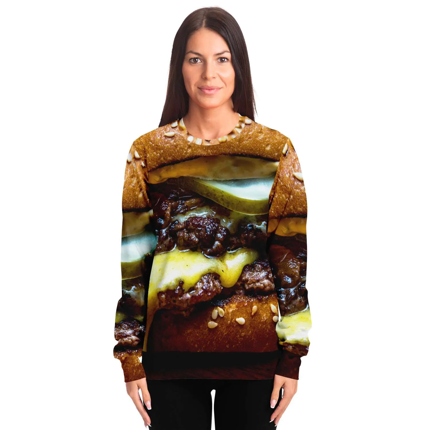 Sloopy Burger 3D Unisex Sweater